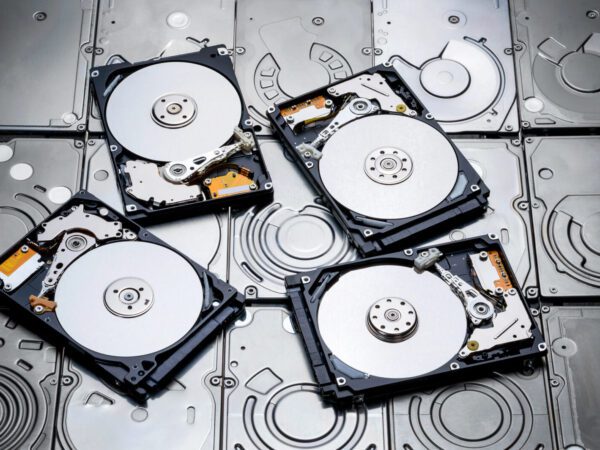 Hardeschijven vernietigen