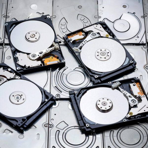 Hardeschijven vernietigen